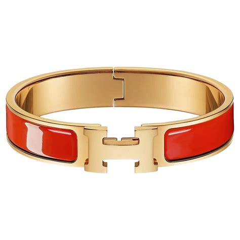 hermes red bracelet